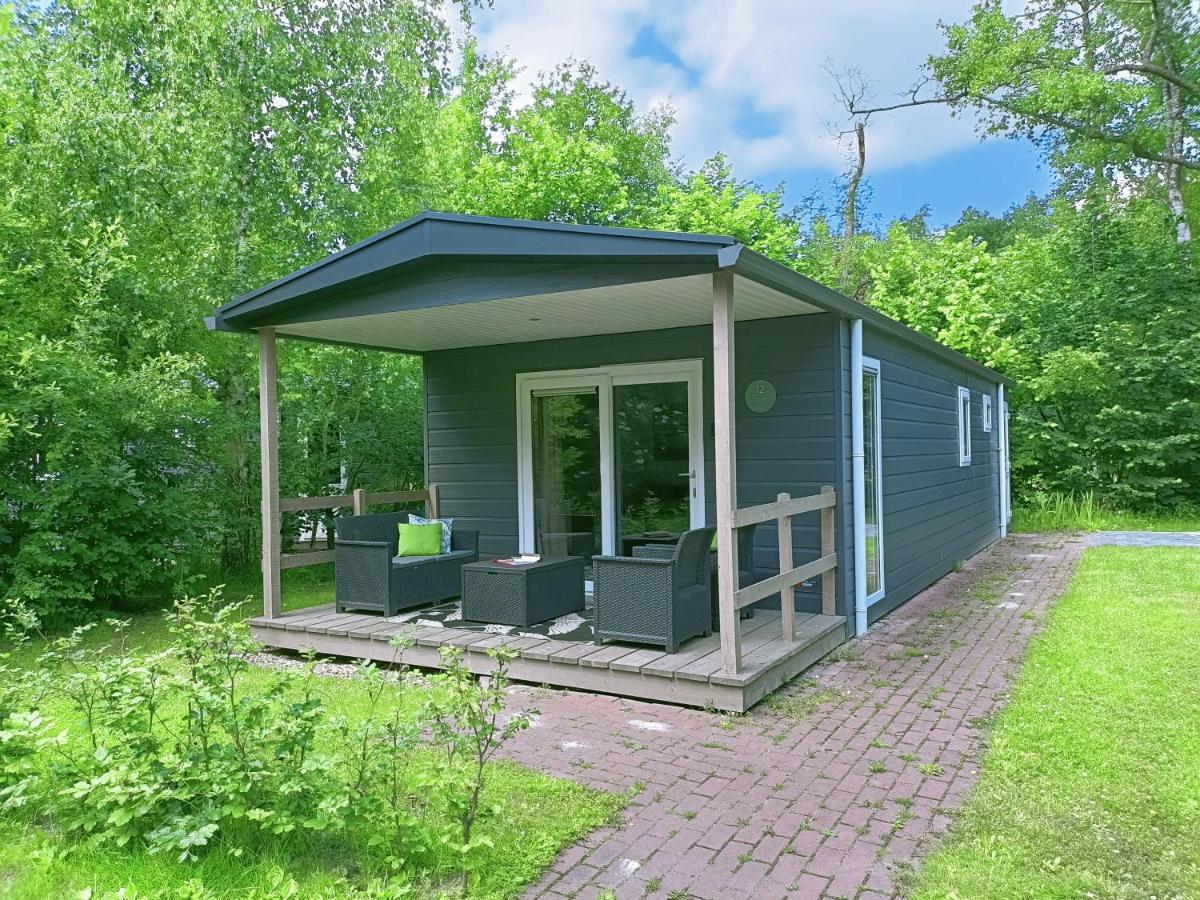 4P Chalet Tolve Met 4 Fietsen Vlakbij Natuurgebieden Drents Friese Wold, Fochteloerveen En Gevangenisdorp Veenhuizen 우스터볼데 외부 사진