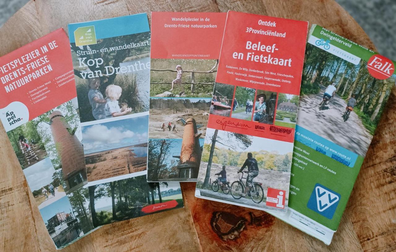 4P Chalet Tolve Met 4 Fietsen Vlakbij Natuurgebieden Drents Friese Wold, Fochteloerveen En Gevangenisdorp Veenhuizen 우스터볼데 외부 사진