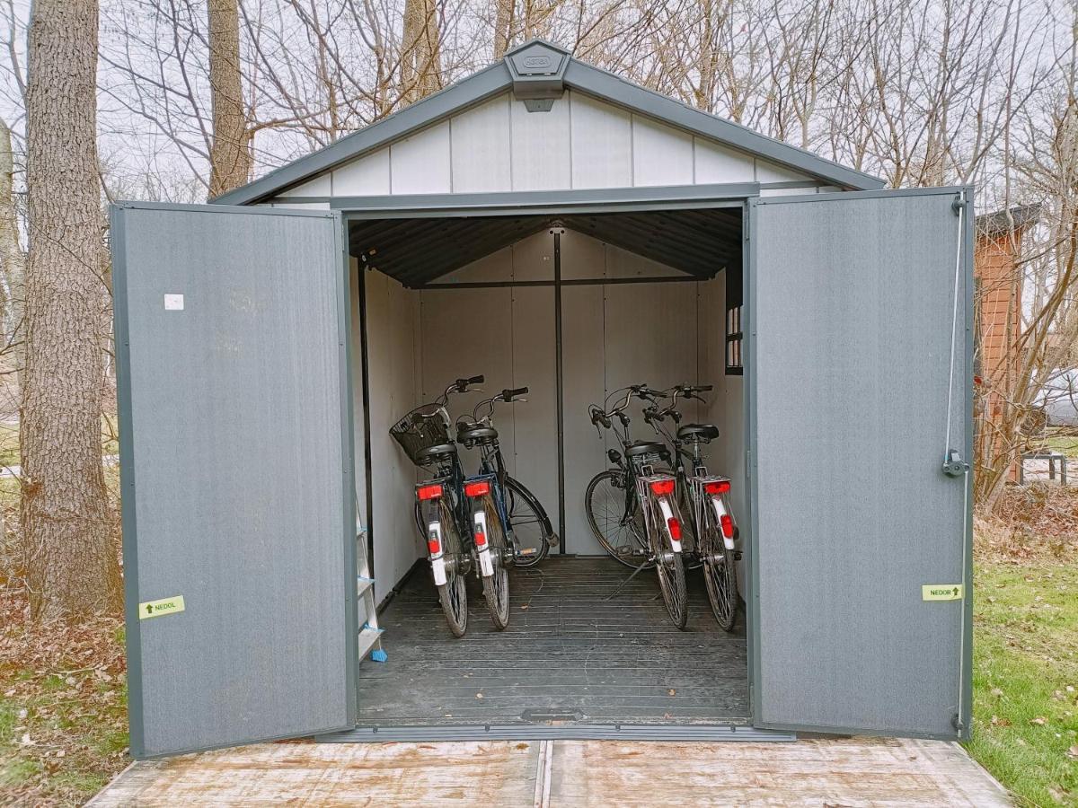 4P Chalet Tolve Met 4 Fietsen Vlakbij Natuurgebieden Drents Friese Wold, Fochteloerveen En Gevangenisdorp Veenhuizen 우스터볼데 외부 사진