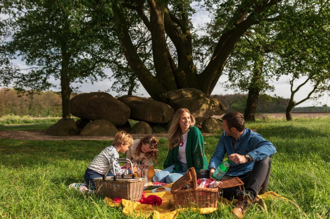 4P Chalet Tolve Met 4 Fietsen Vlakbij Natuurgebieden Drents Friese Wold, Fochteloerveen En Gevangenisdorp Veenhuizen 우스터볼데 외부 사진
